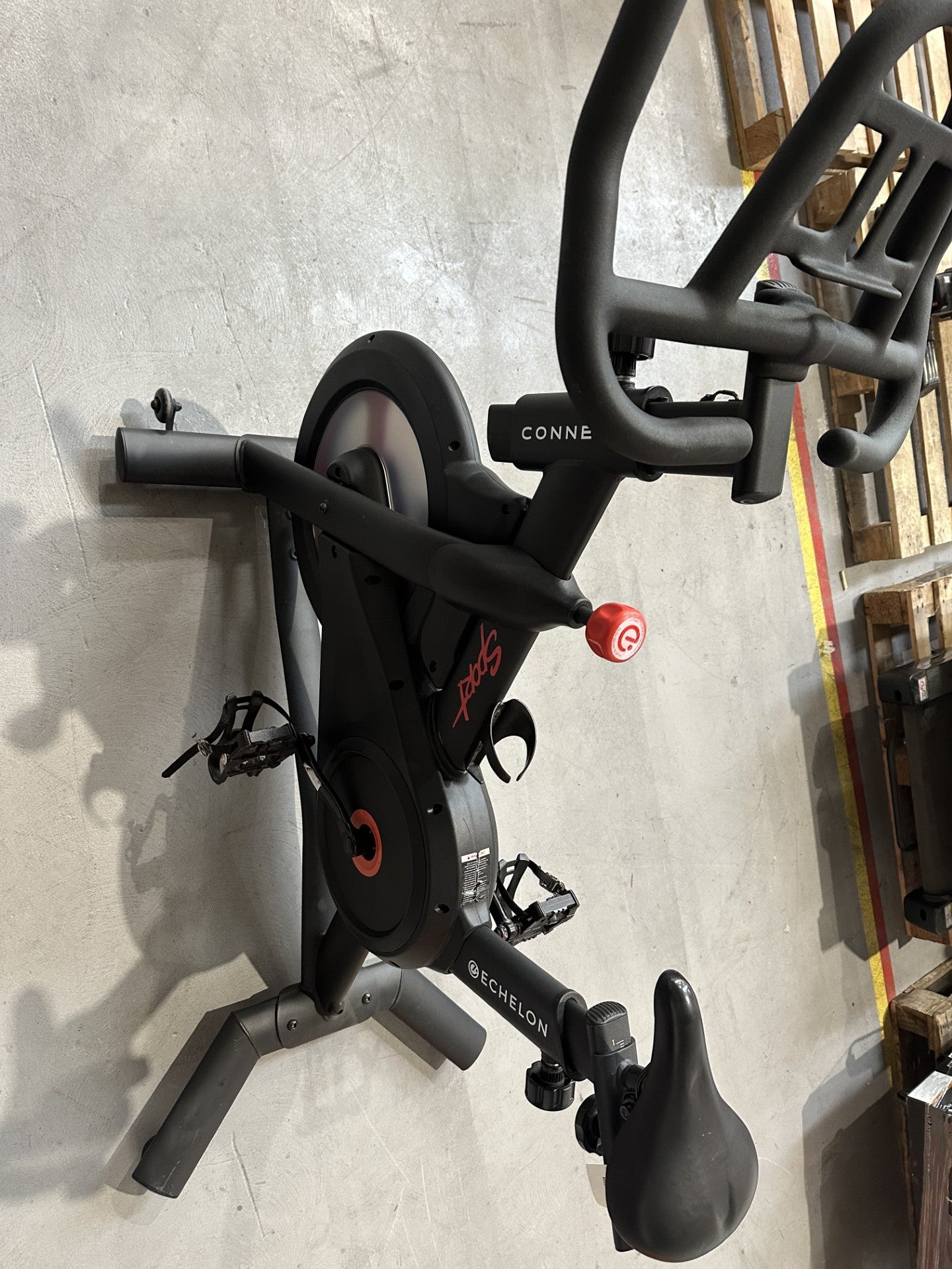 Lot of 2 x Echelon Fitness Bikes for Spares or Repair (ref ECH-APM-A-11787) Total RRP £2148
