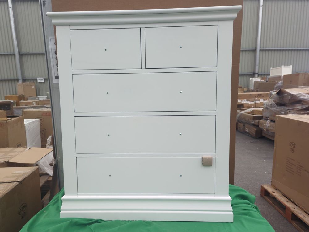 ROS-OUT-00244 Grade-C1 Roseland Furniture Porter 2 Over 3 Chest of Drawers RRP £464.95