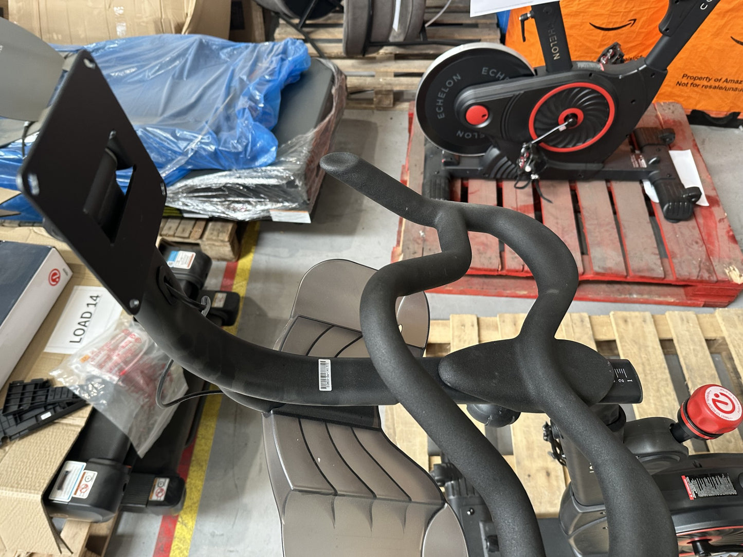 Lot of 2 x Echelon Fitness Bikes for Spares or Repair (ref ECH-APM-A-11787) Total RRP £2148