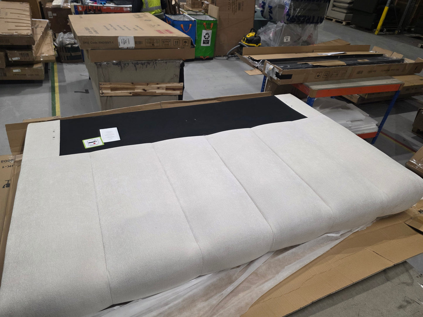 Lot of 6 x Dusk Bed Frames for Spares or Repair (ref DUS-GOL-A-13665) Total RRP £2128