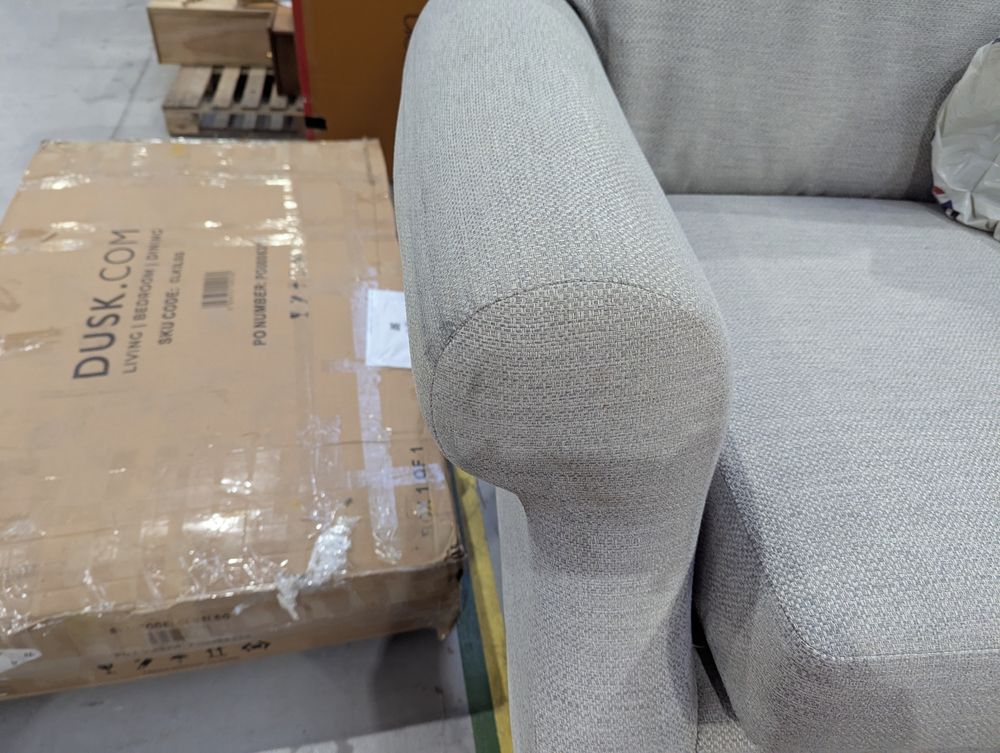 MAS-APM-08976 Grade-C2 Marks & Spencer Ashton 2 Seater Sofa in Aquaclean Woven Tex. Grey RRP £899