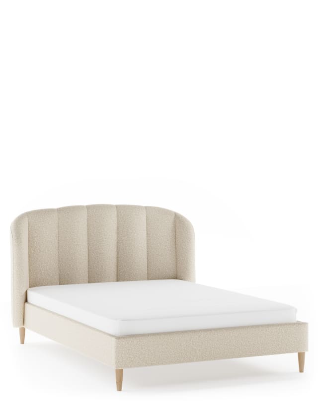 MAS-APM-06628 Grade-C1 Marks & Spencer Cassis Bed 5ft King Size Cream Mix RRP £649