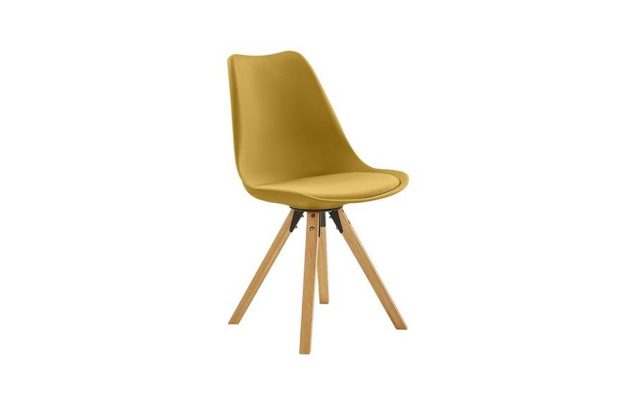 DFS-HO2-05941 Grade-B DFS Rae Dining Chair Yellow RRP £29