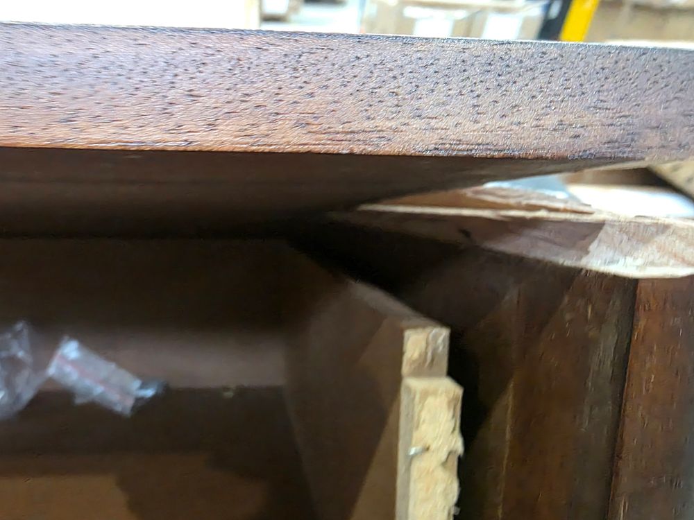 Lot of 7 x Fishe & Lilly modern parquet furniture items grade-BER Spares or repair RRP £1629.93