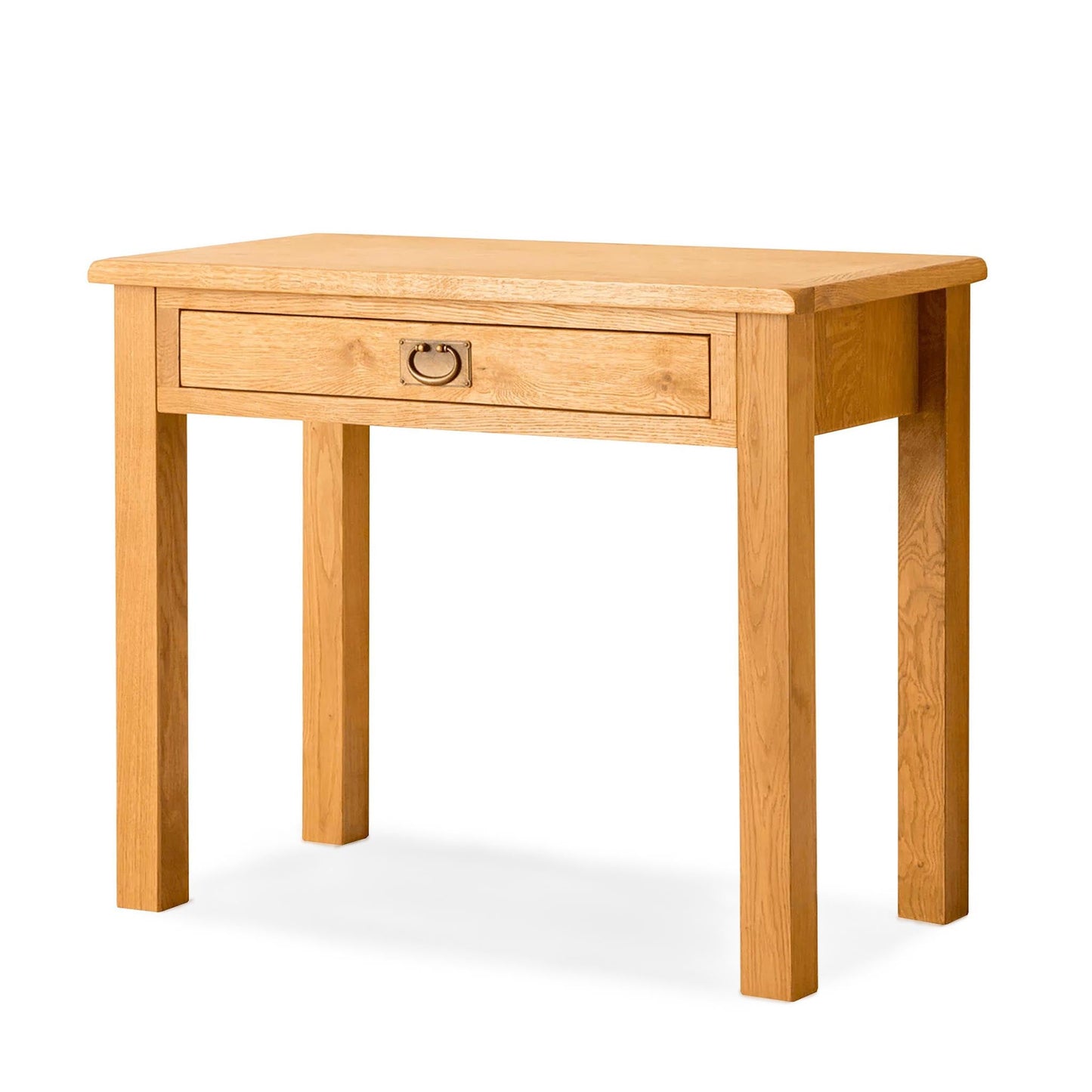 ROS-OUT-00538 Grade-C1 Roseland Furniture Lanner Oak Desk RRP £189.95