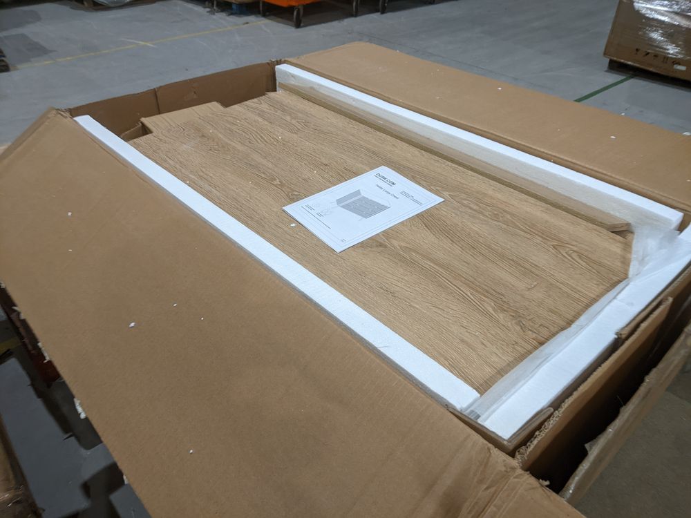 DUS-GOL-02286 Grade-B Dusk Hattie 5 Drawer Chest - Light Wood RRP £249