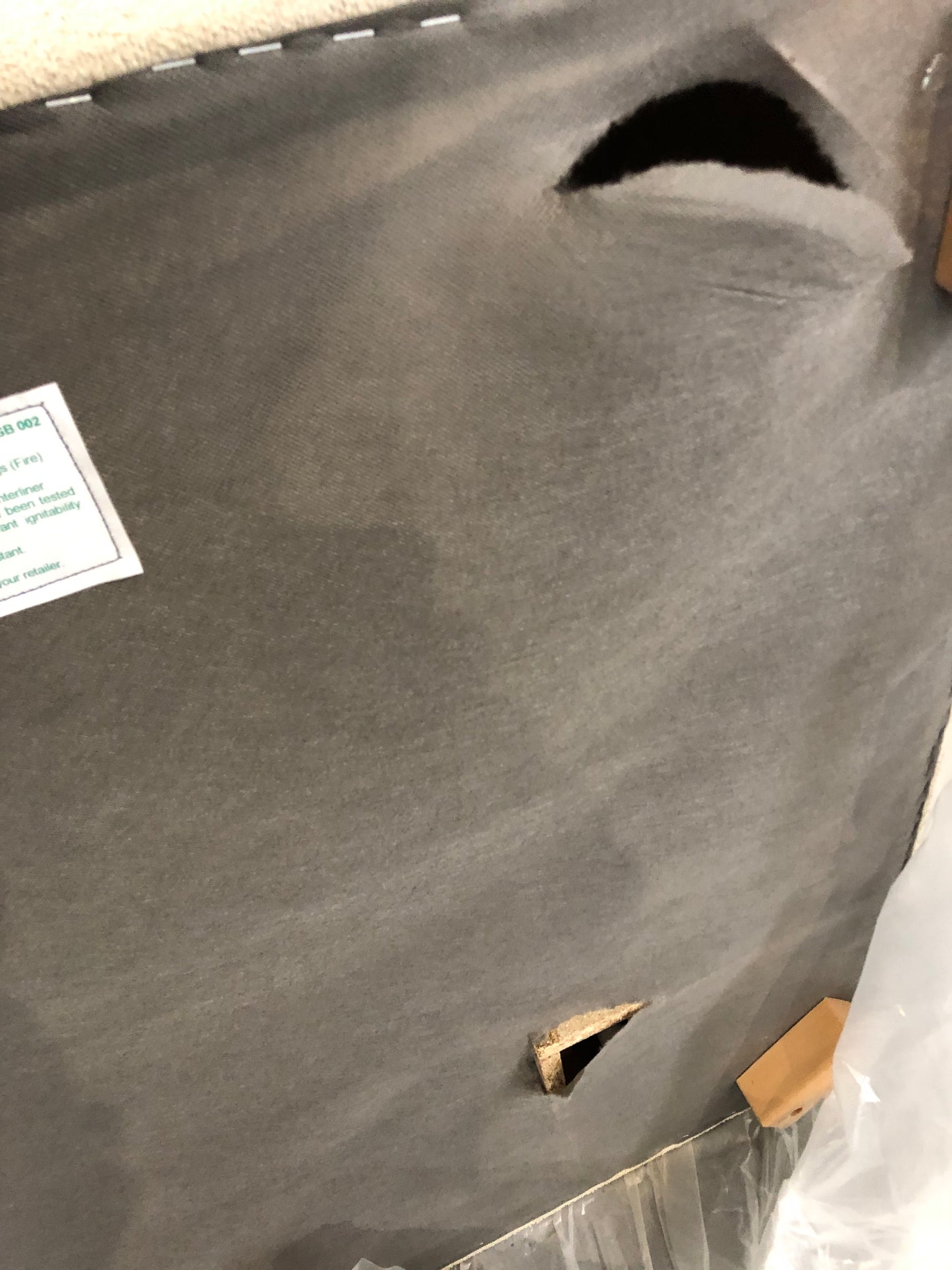DFS-HO2-03097 Grade-BER-DOA DFS Hugh 2 Corner 2 in Calix Boucle Latte RRP £2049