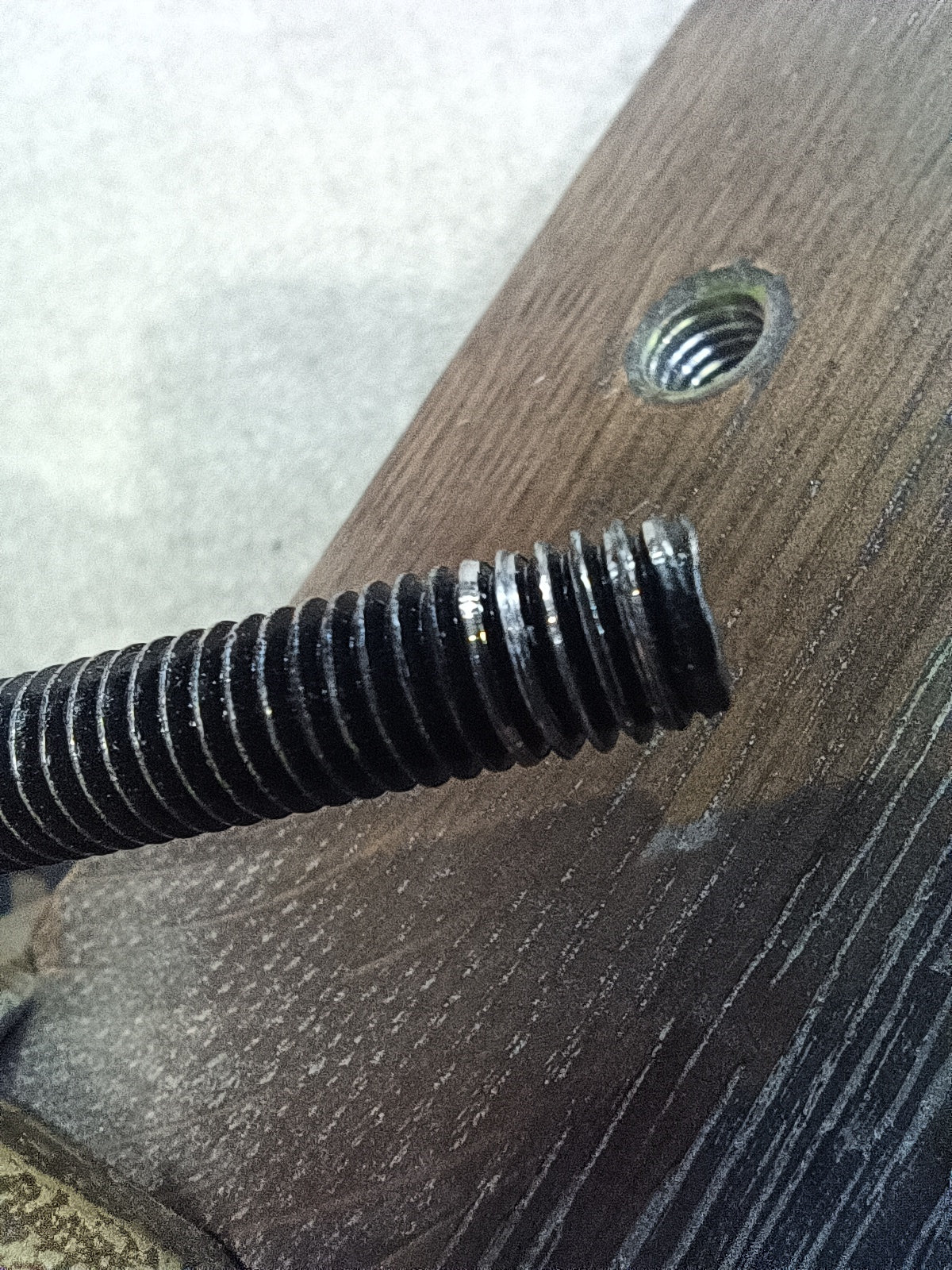 OKA-GOL-02082 Grade-BER-DOA Oka Hawkley Extendable Dining Table - Watered Grey RRP £4295.00