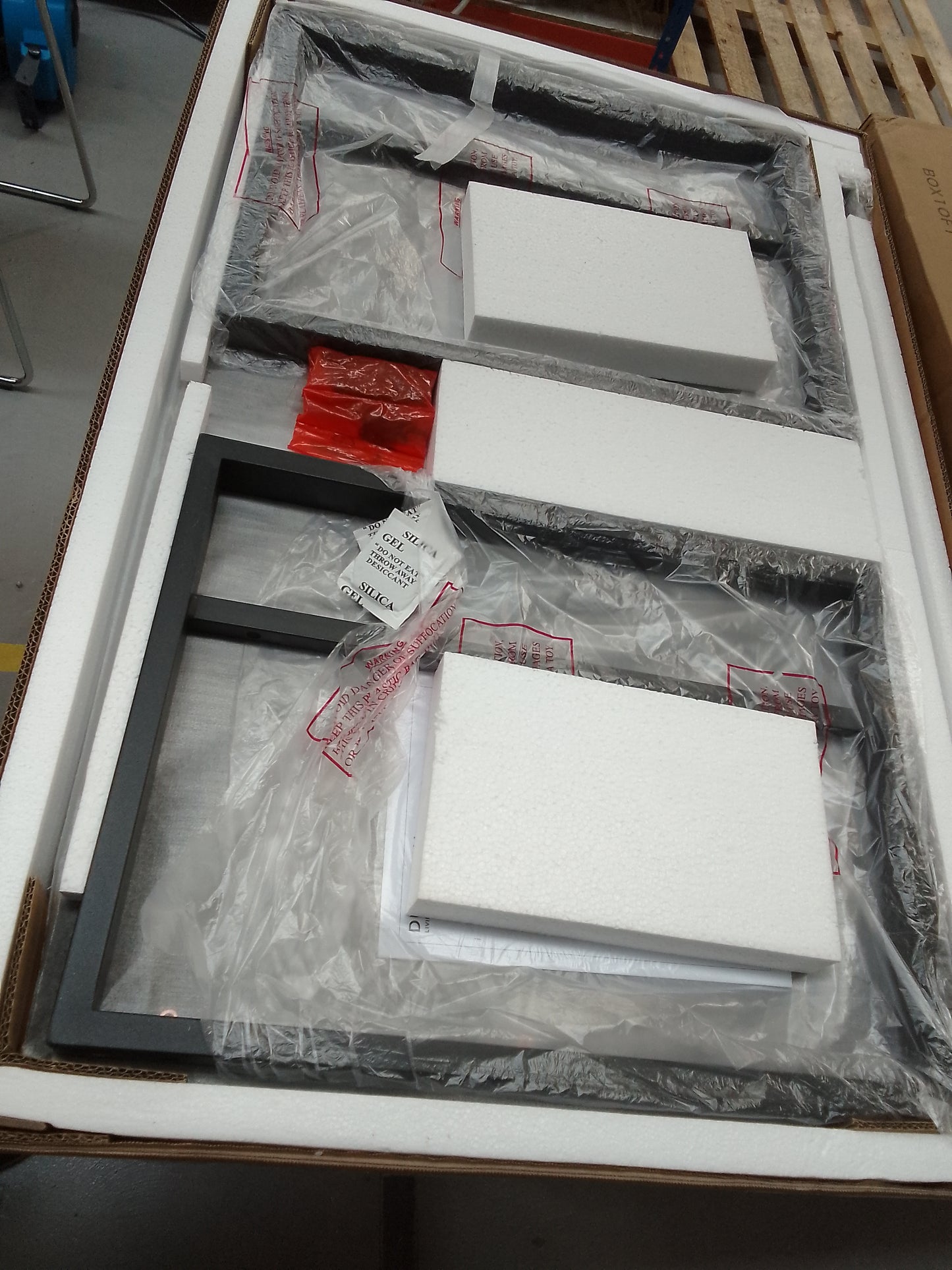 DUS-BTS-62667 Grade-B Dusk Harper Coffee Table - Concrete Effect RRP £209