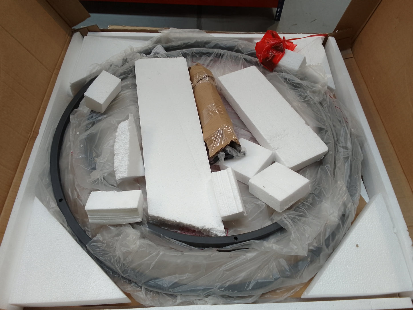 DUS-BTS-63516 Grade-B Dusk Willow Round Nesting Coffee Table - Mango Wood RRP £169 RRP £169