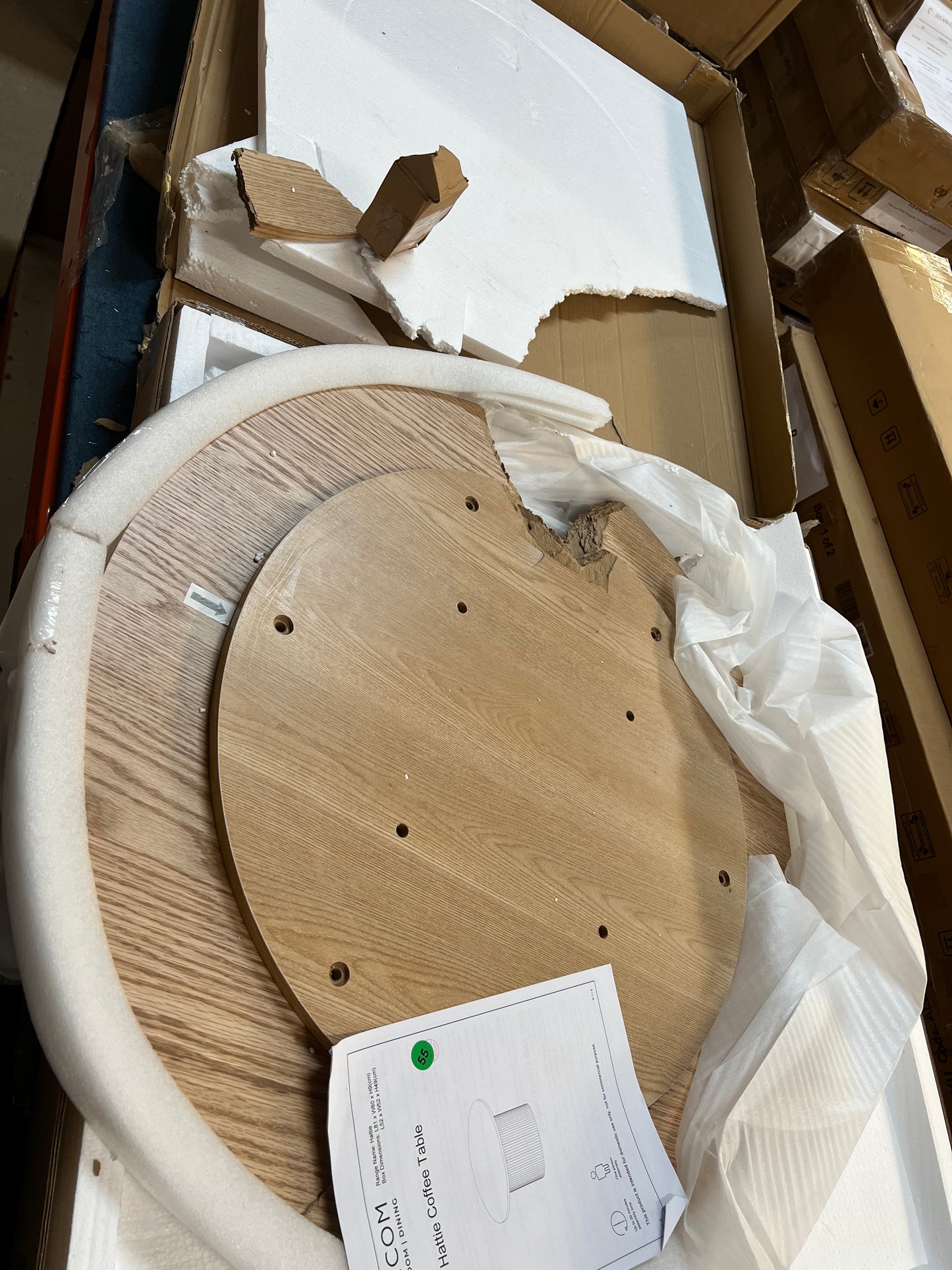 Lot of 9 x Dusk Furniture items for Spares or Repair (ref DUS-APM-A-10292) Total RRP £2047