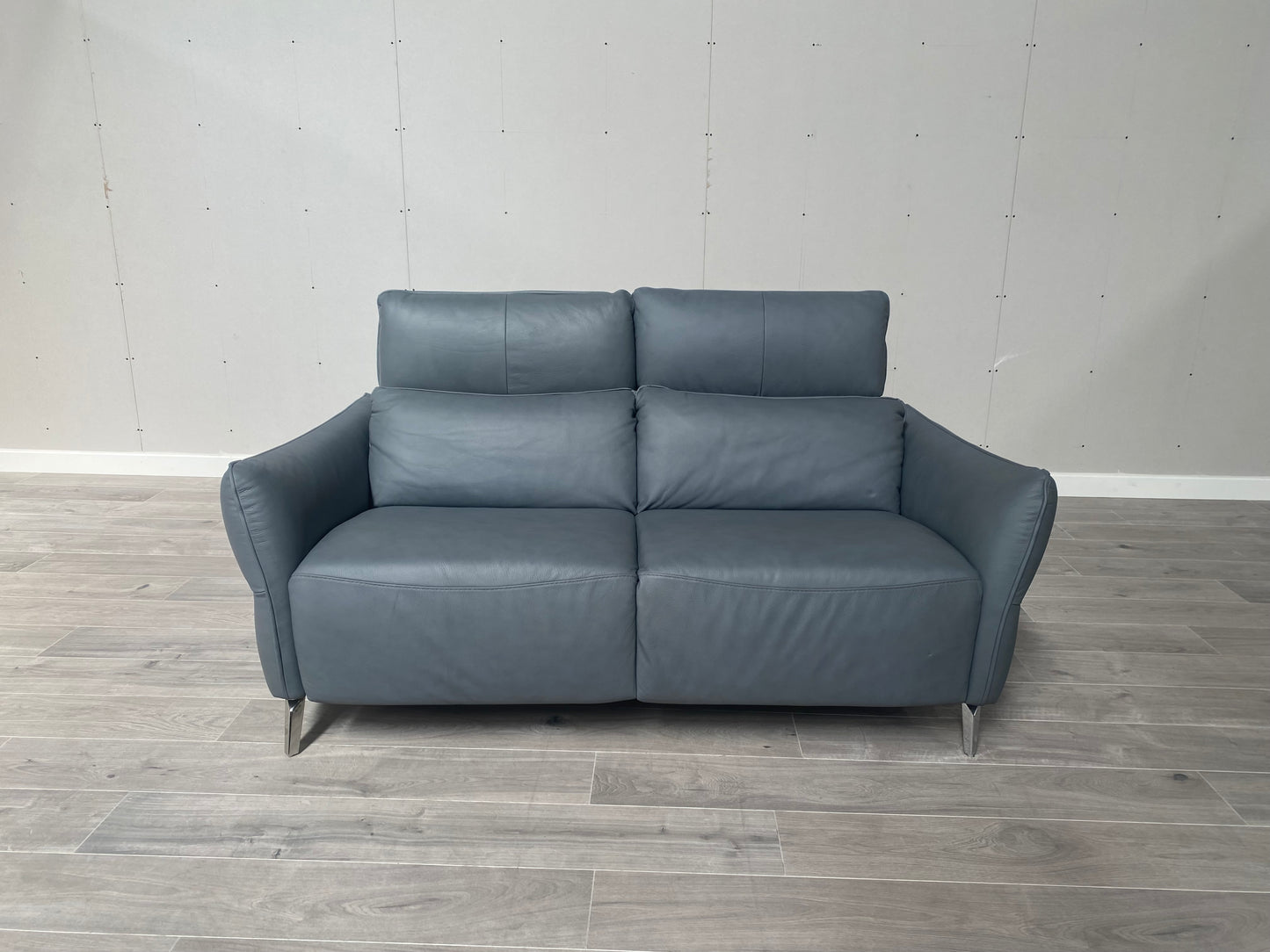 ANN-GOL-00056 Grade-BC Perlini 2 Seater Sofa in Cobalto RRP £2460