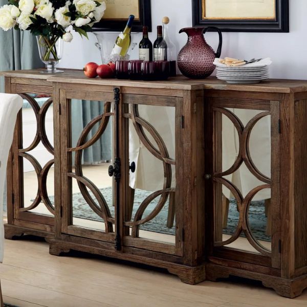 OKA-GOL-02206 Grade-BC Inigo Sideboard - Recycled Elm RRP £2395