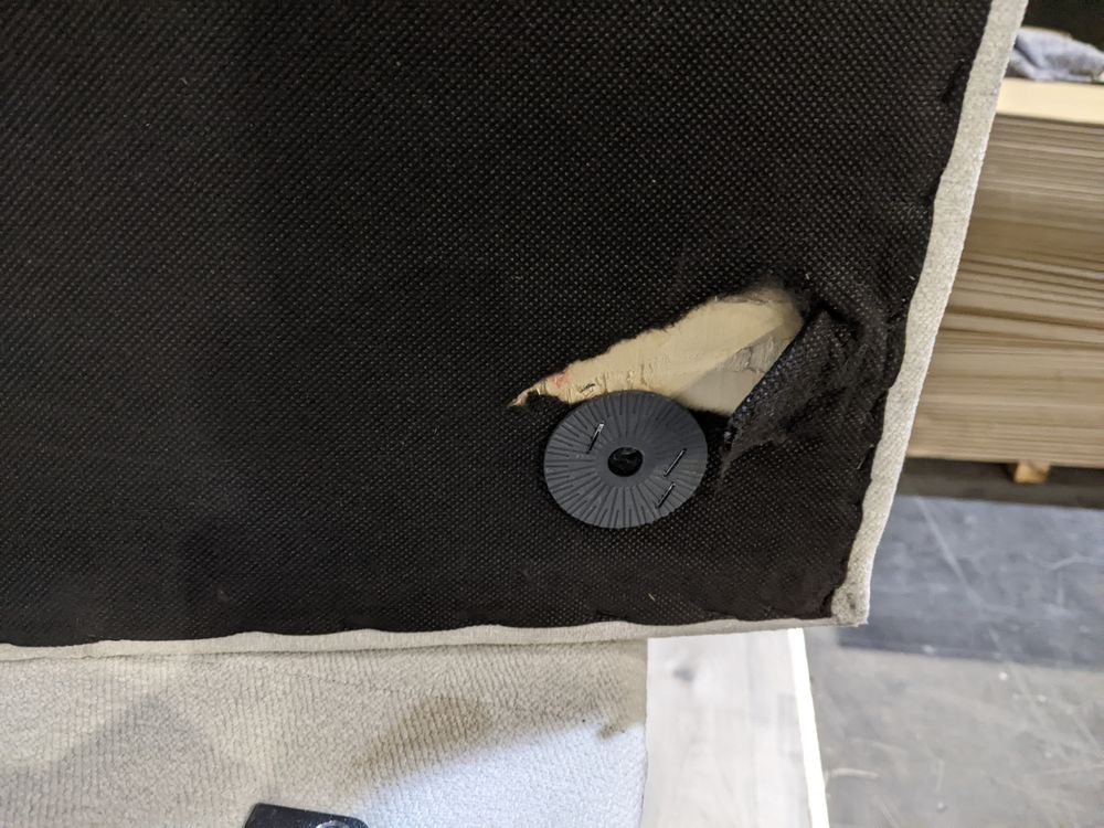 DUS-GOL-00519 Grade-C2 Dusk Brooklyn 3 Seater Sofa - Ivory RRP £799