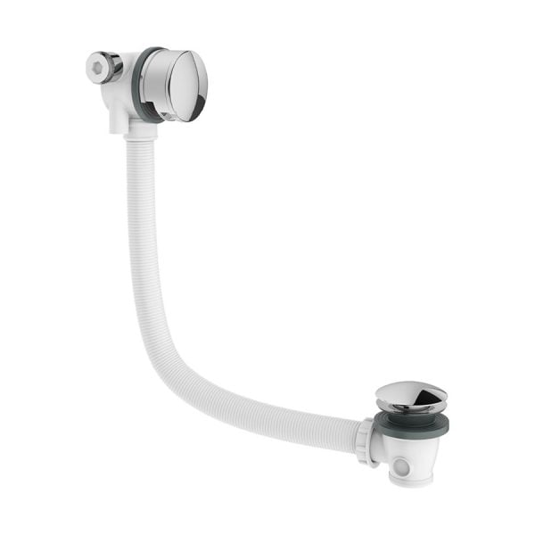 Lot of 6 x Bathroom Brands MPRO Bath Filler Waste Extended Chrome Crosswater NEW (ref BAT-AUC-PRO0360C-C0) Total RRP £894