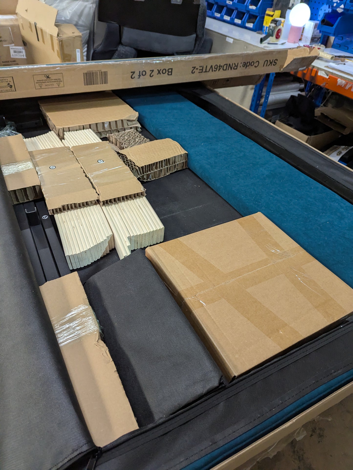 Lot of 7 x Dusk Bed Part items for Spares or Repair (ref DUS-APM-A-10407) Total RRP £4053