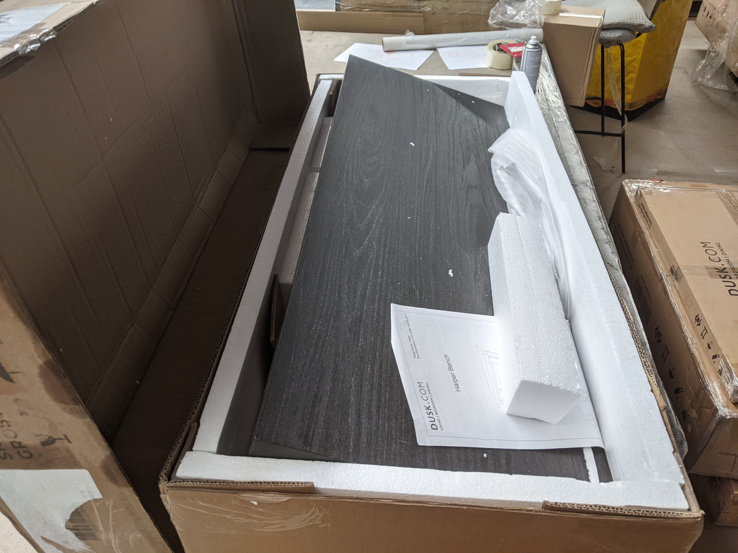 Lot of 9 x Dusk Furniture items for Spares or Repair (ref DUS-APM-A-10435) Total RRP £1406