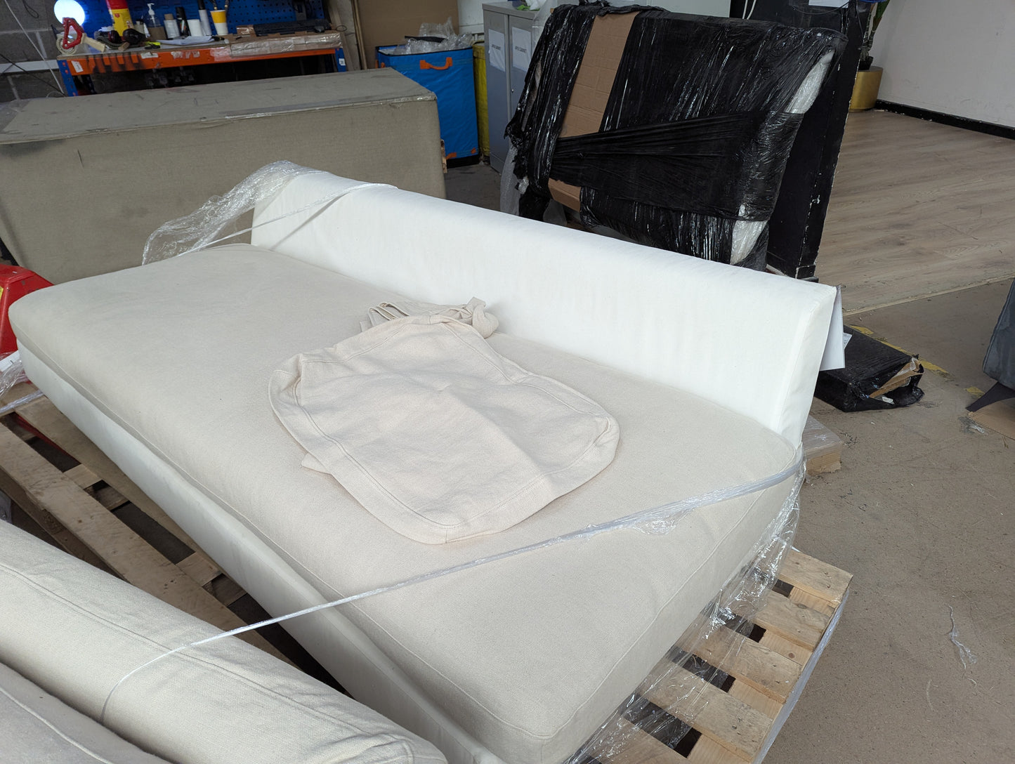 OKA-GOL-01952 Grade-BER-DOA Pietro Corner Sofa - Natural RRP £5995