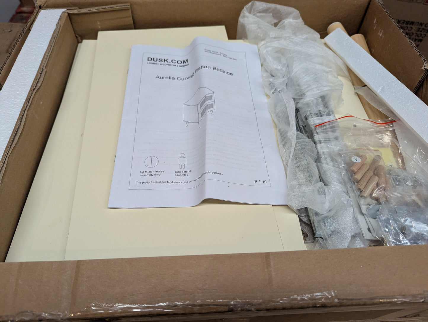 Lot of 9 x Dusk Furniture Items for Spares or Repair (ref DUS-APM-A-11779) Total RRP £1353
