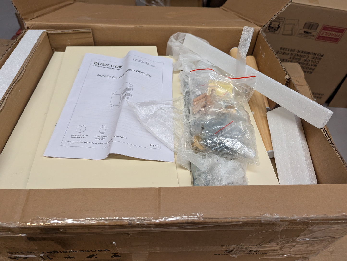 Lot of 9 x Dusk Furniture Items for Spares or Repair (ref DUS-APM-A-11779) Total RRP £1353