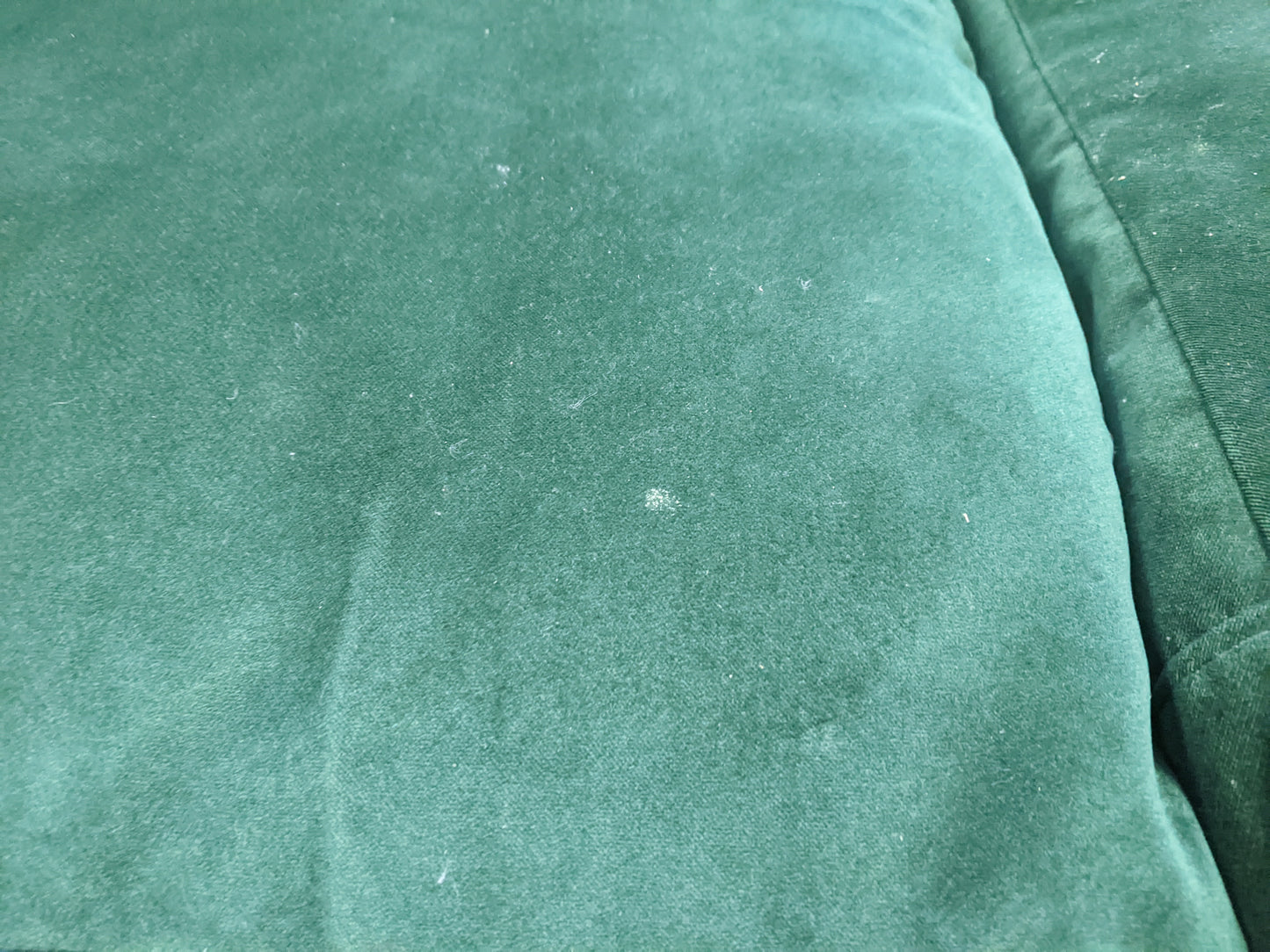 MAS-APM-07139 Grade-C2 Marks & Spencer Wyatt 4 Seater Sofa in Bottle Green Aquaclean Velvet RRP £1199