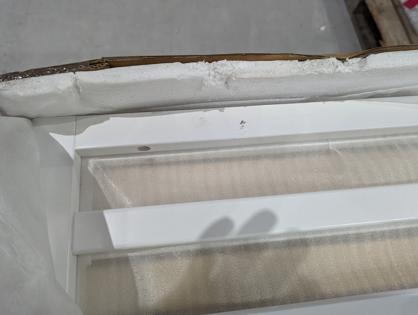 BFW-NEW-00799 Grade-BER Big Furniture Warehouse Regent Cot Bed in White RRP £150