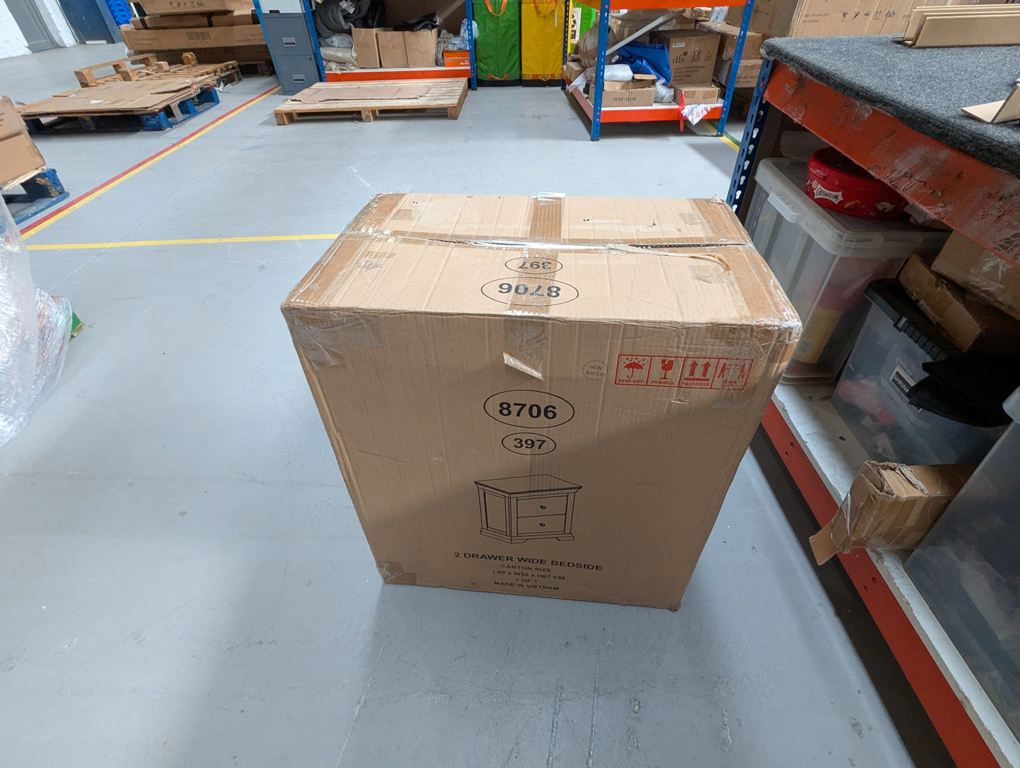 Lot of 12 x Roseland Furniture items grade-C3 Damaged repairable RRP £3314.40