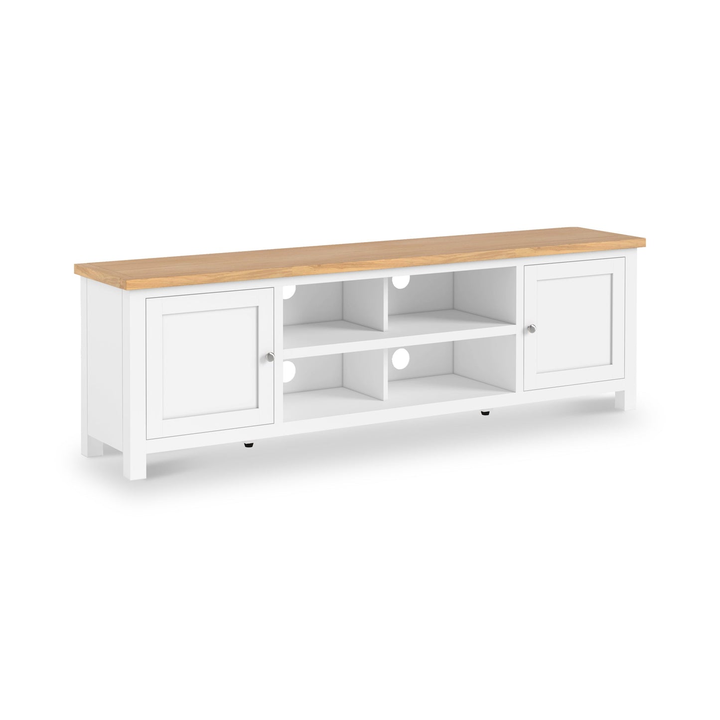 ROS-OUT-00651 Grade-C1 Roseland Furniture Farrow XL 190cm TV Stand RRP £399.95