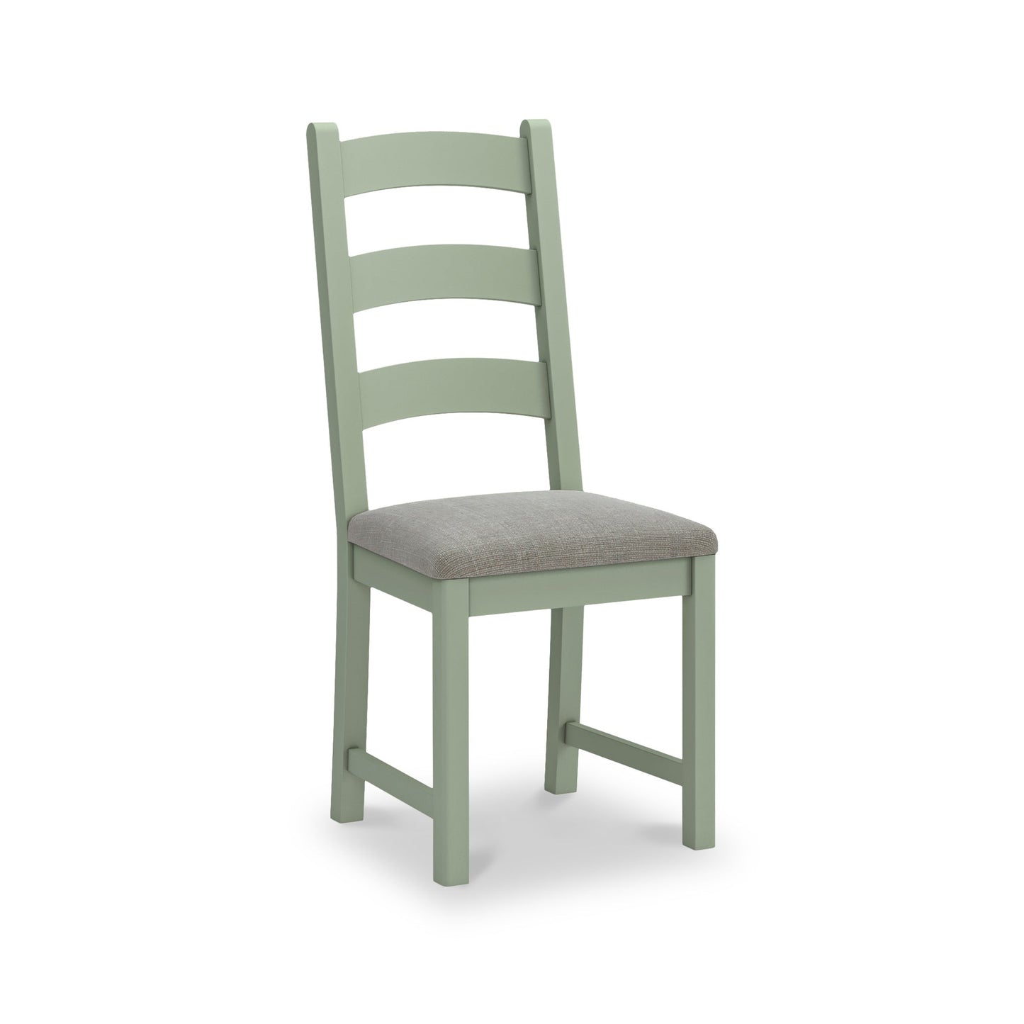 ROS-OUT-00616 Grade-C1 Roseland Furniture Penzance Sage Ladder Back Dining Chair RRP £179.95
