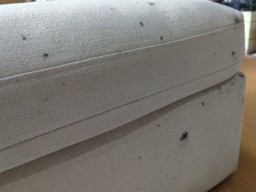 Lot of 2 x Swoon Upholstery Items Sofa & Ottoman for Cleaning (ref SWO-AP-A-13032) Total RRP £2548