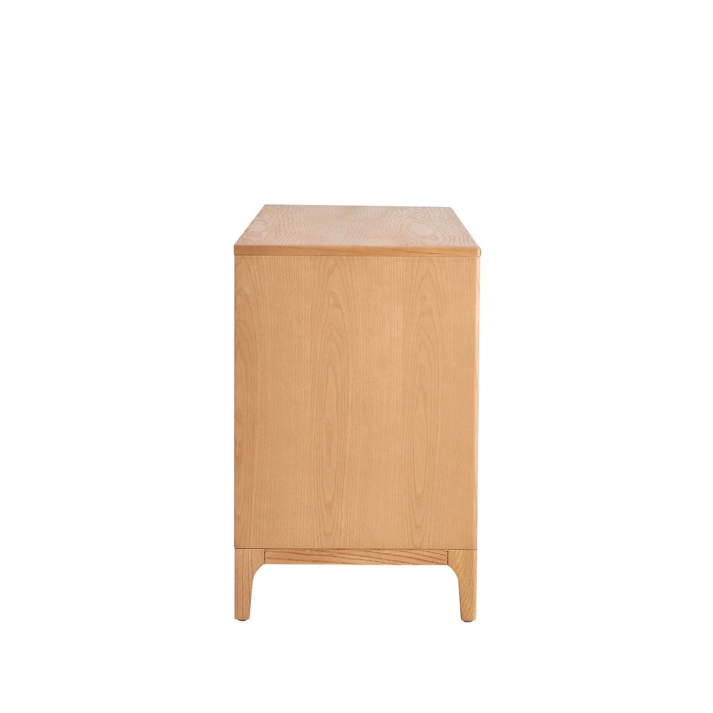 DUS-CC2-04023 Grade-B Dusk Elena Ash 6 Drawer Chest - Light Wood RRP £319.00