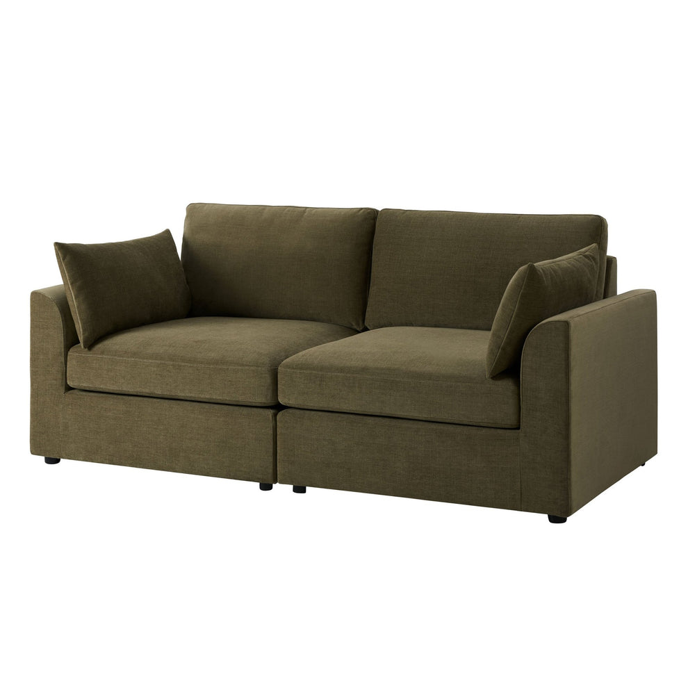 DUS-CC2-03223 Grade-B Dusk Miami RHA Unit in Chenille Olive RRP £150.00