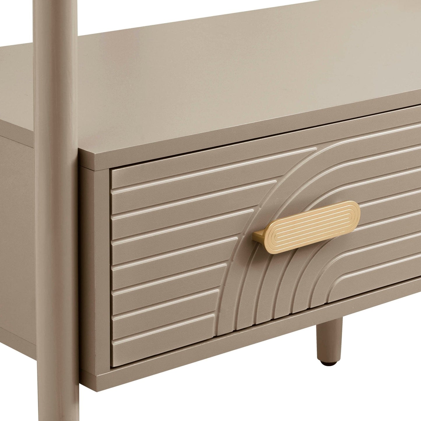 DUS-CC2-05015 Grade-BER Dusk Marnie Clothes Rail - Taupe RRP £99.00