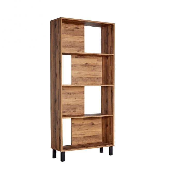 BFW-NEW-00119 NEW Big Furniture Warehouse Newton Bookcase in Oak RRP £200