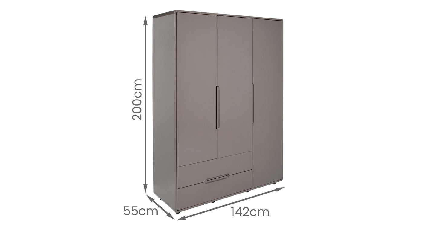 Lot of 3 x Notch II Wardrobes in Good with Faults Condition (ref CCY-STO-A-DFS-1) Total RRP £2197
