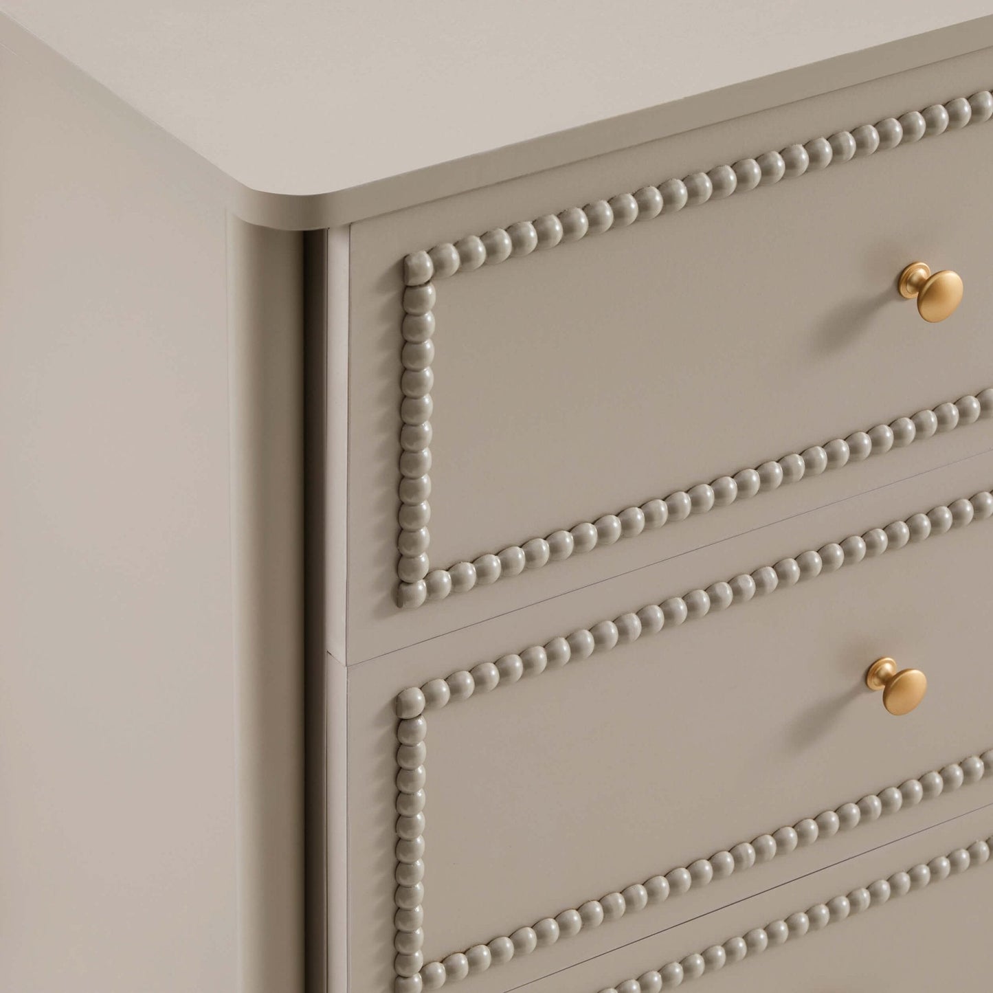 DUS-CC2-05031 Grade-C3 Dusk Posy 6 Drawer Chest - Taupe RRP £229.00
