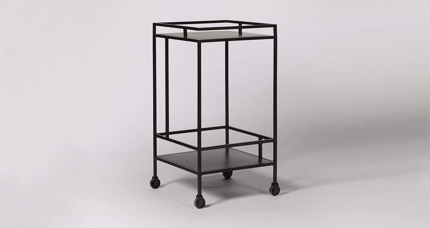 DFS-NEW-06253 Grade-A DFS SWOON Aero Bar Trolley Black RRP £249