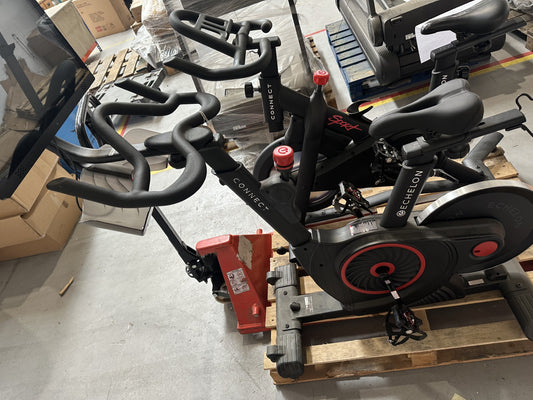 Lot of 2 x Echelon Fitness Bikes for Spares or Repair (ref ECH-APM-A-11691) Total RRP £2148
