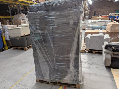 SWO-AP-35261 Swoon Sofa Grade-BER-DOA Althaea Five-Seater MTO Corner in Granite Easy Velvet RRP £2699