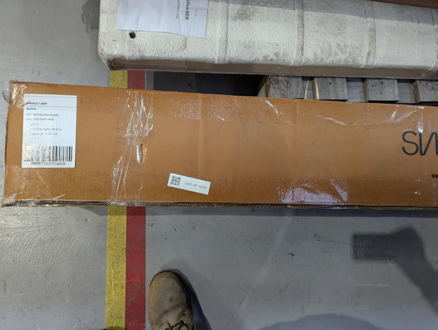 Lot of 2 x Swoon Beds grade-BER Spares or repair RRP £2288.00