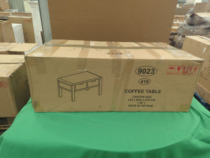 ROS-OUT-00295 Grade-C1 Roseland Furniture Penryn Oak 2 Drawer Coffee Table RRP £199.95