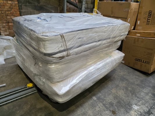 DFS-HO2-02706 Grade-C2 DFS Double (4 ft 6) Mattress Silentnight Mattress White RRP £799