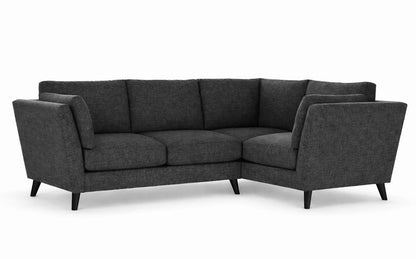 MAS-APM-08989 Grade-BER Marks & Spencer Marks & Spencer Conway Right Hand Corner Sofa in Aquaclean Charcoal Classic Weave RRP £1399