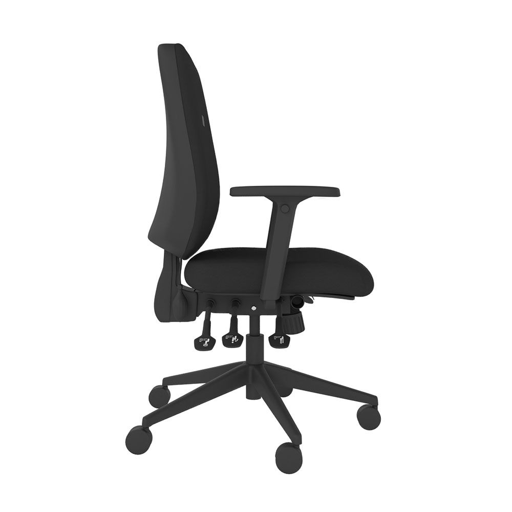 POS-CC2-00017 Grade-B Posturite Positiv ME600 Medium Back Ergonomic Desk Chair with Lumbar Support and 4D Armrests RRP £644.34