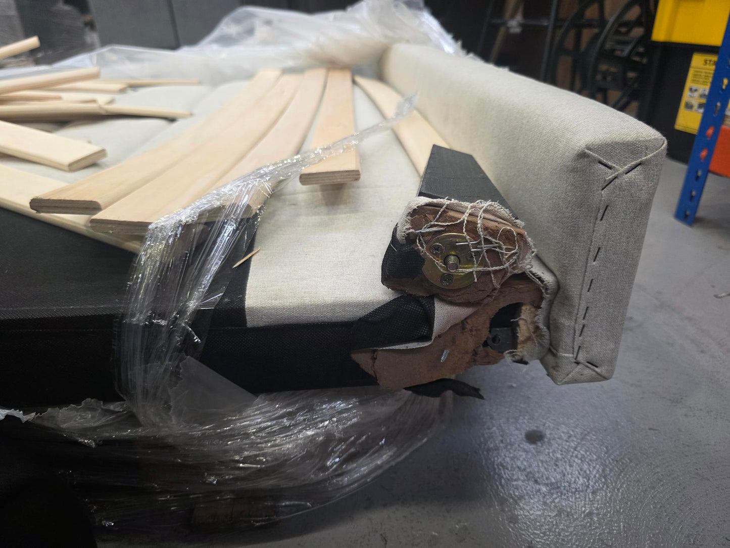 MAS-APM-06788 Grade-BER-DOA Marks & Spencer Hanton Bed SUPERKING 6' Natural RRP £999