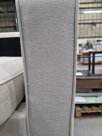 DUS-APM-60704 Grade-BER-DOA Dusk Soho Left Hand Storage Chaise Sofa - Natural RRP £1329