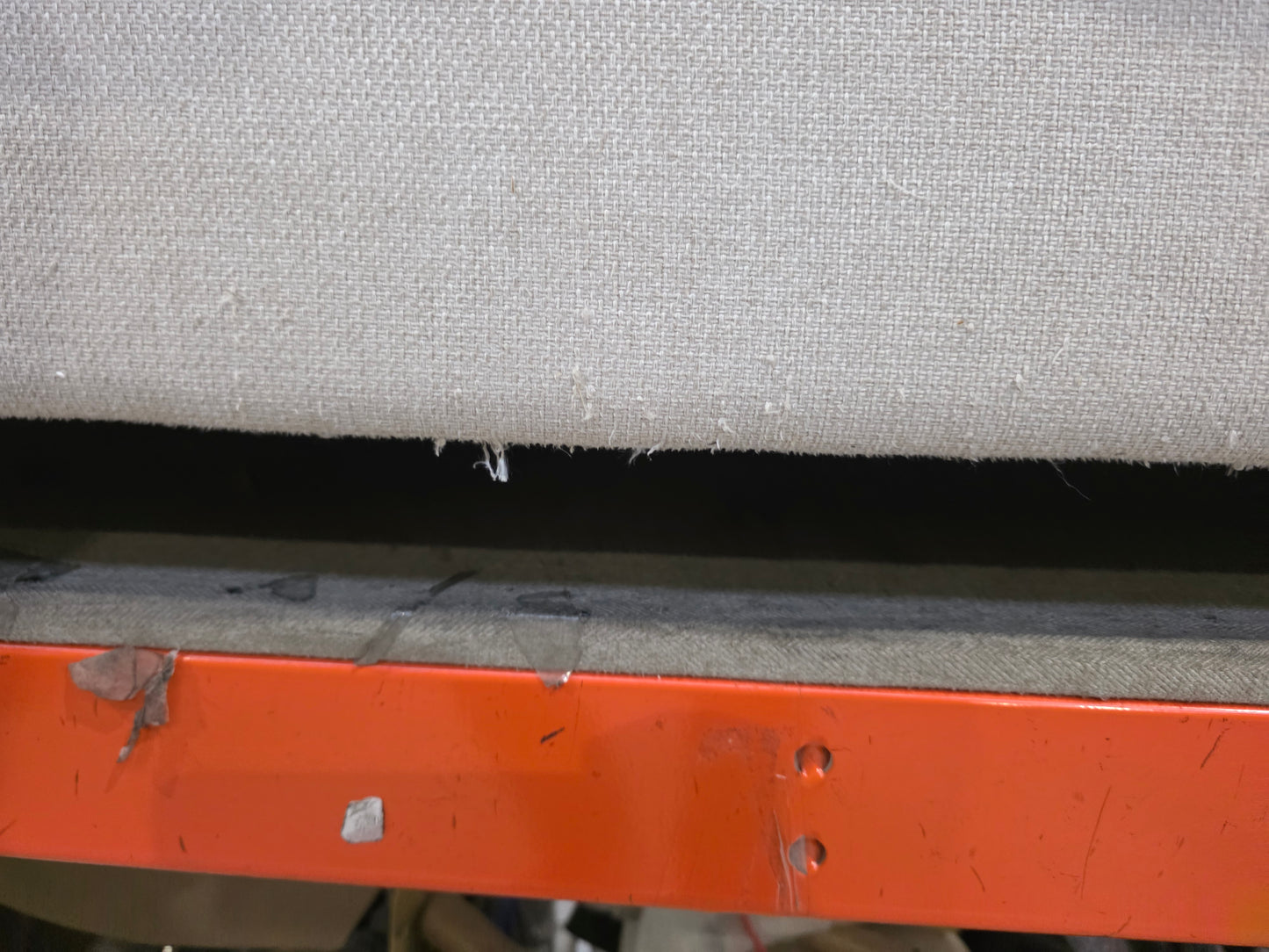 DUS-APM-60704 Grade-BER-DOA Dusk Soho Left Hand Storage Chaise Sofa - Natural RRP £1329