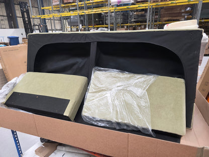 DUS-APM-60903 Grade-DOA Dusk Hudson Click Clack Sofa Bed - Light Green RRP £312