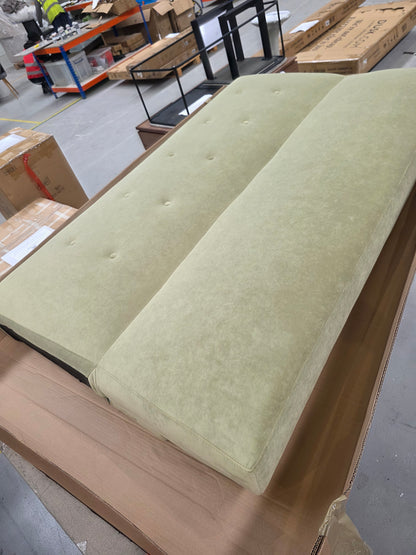 DUS-APM-60903 Grade-DOA Dusk Hudson Click Clack Sofa Bed - Light Green RRP £312