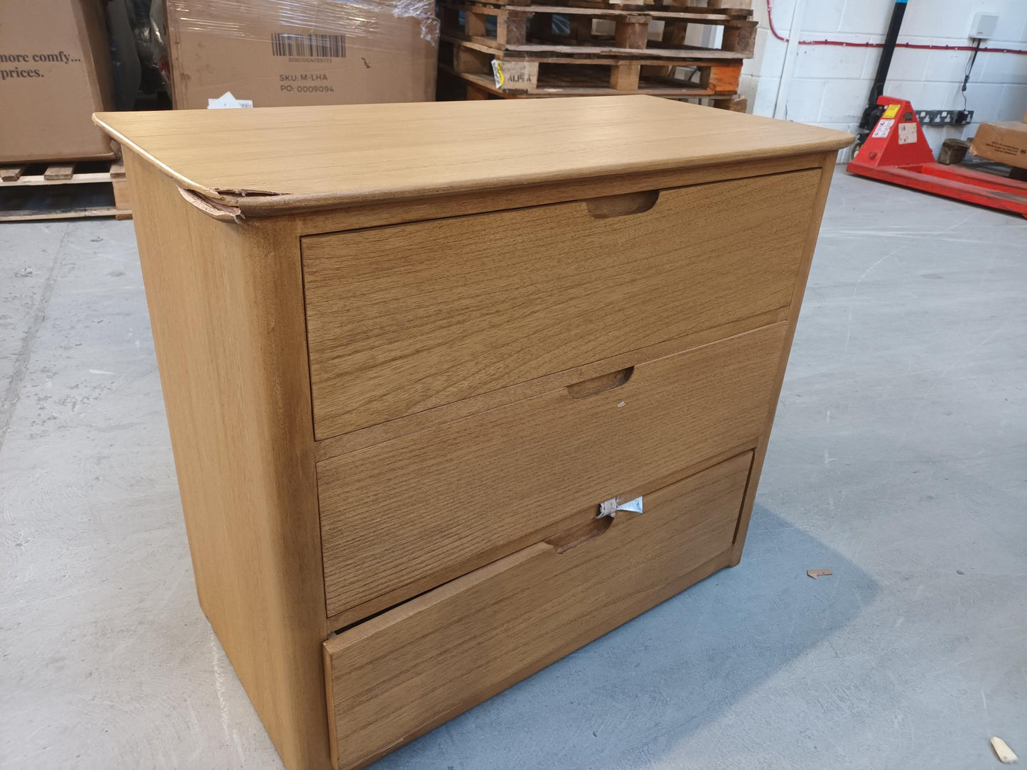 Lot of 6 x Fishe & Lilly Modern Parquet Furniture items grade-DOA Spares or repair RRP £2339.94